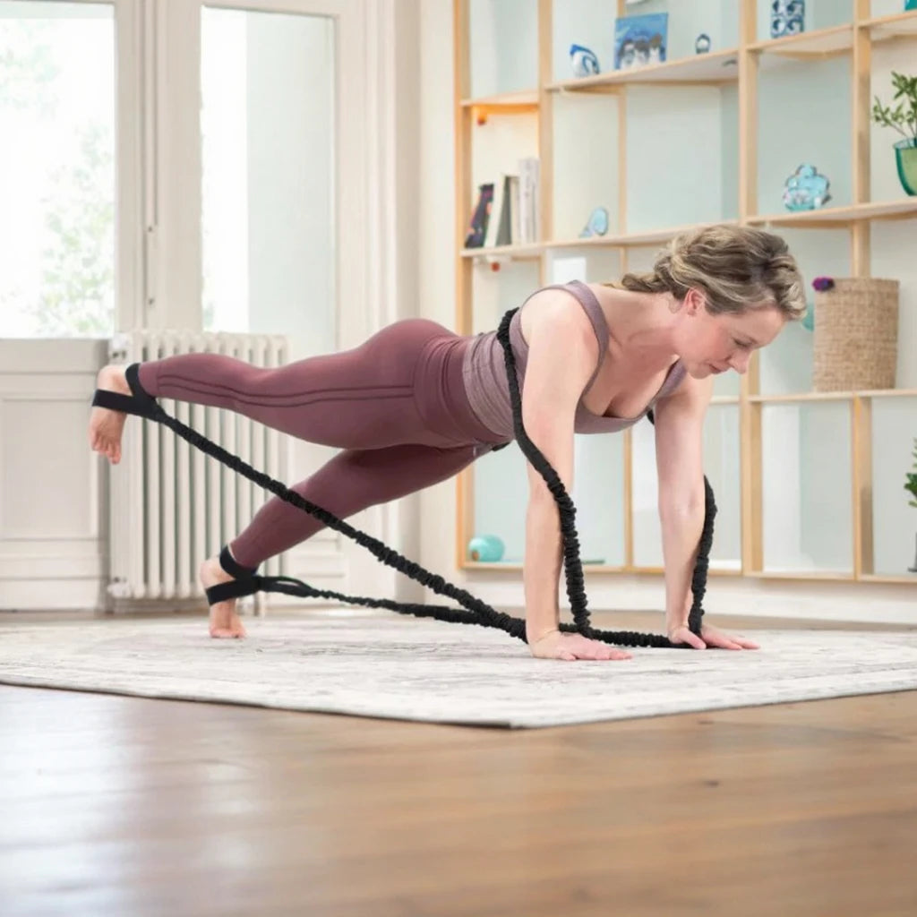 Yoga & Pilates Stretch Exercise Workout Dance Accessories-Rip Trainer Resistance Cord