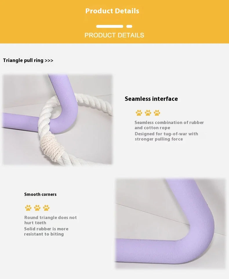 W Luxury Suit Pet Educational Toy Non-Toxic Bite Eating Interactive Touring Rubber Linen Nylon Cloth Cute Dog Toy Fashion Bag