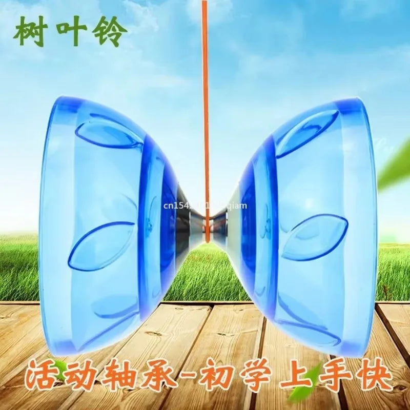 Outdoor Fitness Equipment 2027Portable Diabolo Set Yo-Yo  Suitable For Adults And Children Soft Rubber Diabolo Ringing