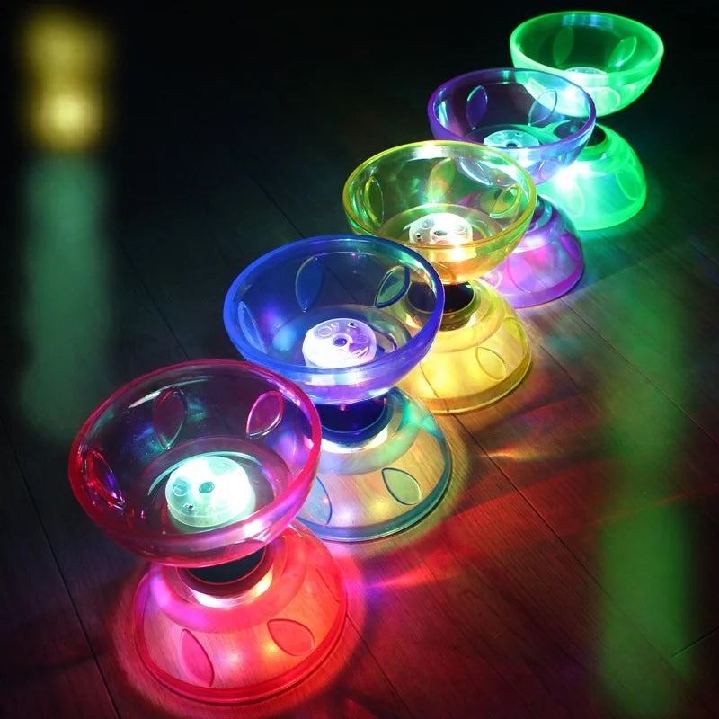 Outdoor Fitness Equipment 2027Portable Diabolo Set Yo-Yo  Suitable For Adults And Children Soft Rubber Diabolo Ringing