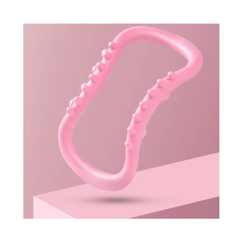 Yoga Stretch Circle Home Women Pilates Fitness Ring Back Training Portable Exercise Aid Shoulder Opening Resistance Support Tool