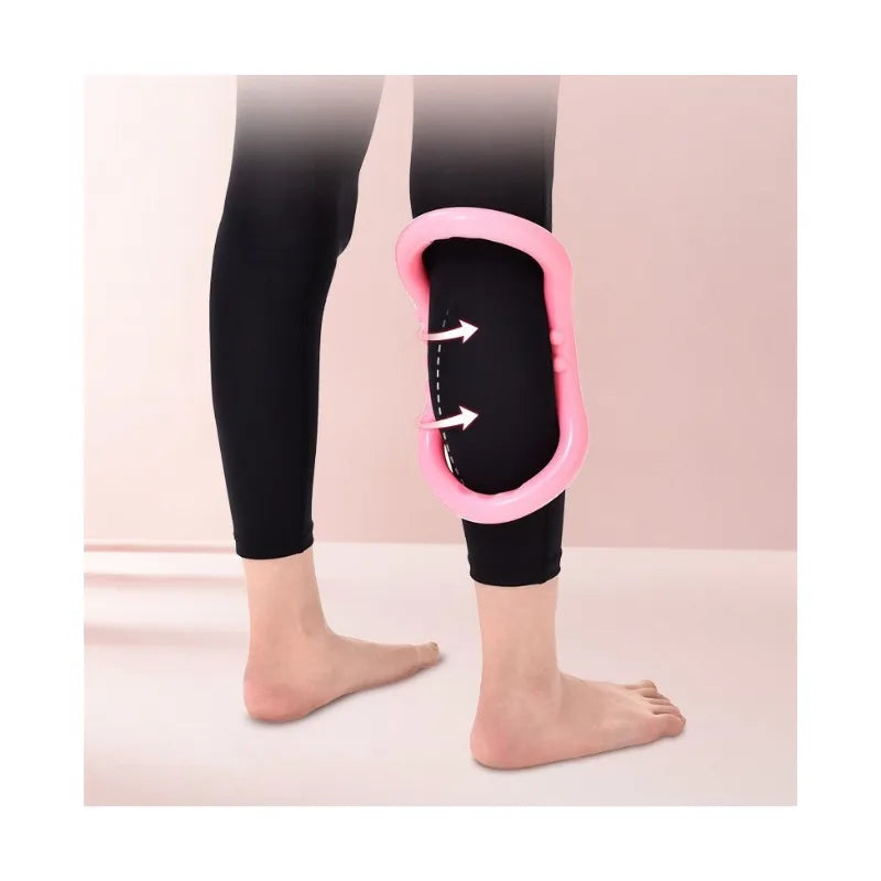 Yoga Stretch Circle Home Women Pilates Fitness Ring Back Training Portable Exercise Aid Shoulder Opening Resistance Support Tool