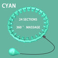 Fitness Hoop Weights to Exercise At Home Sports Entertainment Sport Equipment for Slimming Gym Ring Portable Body